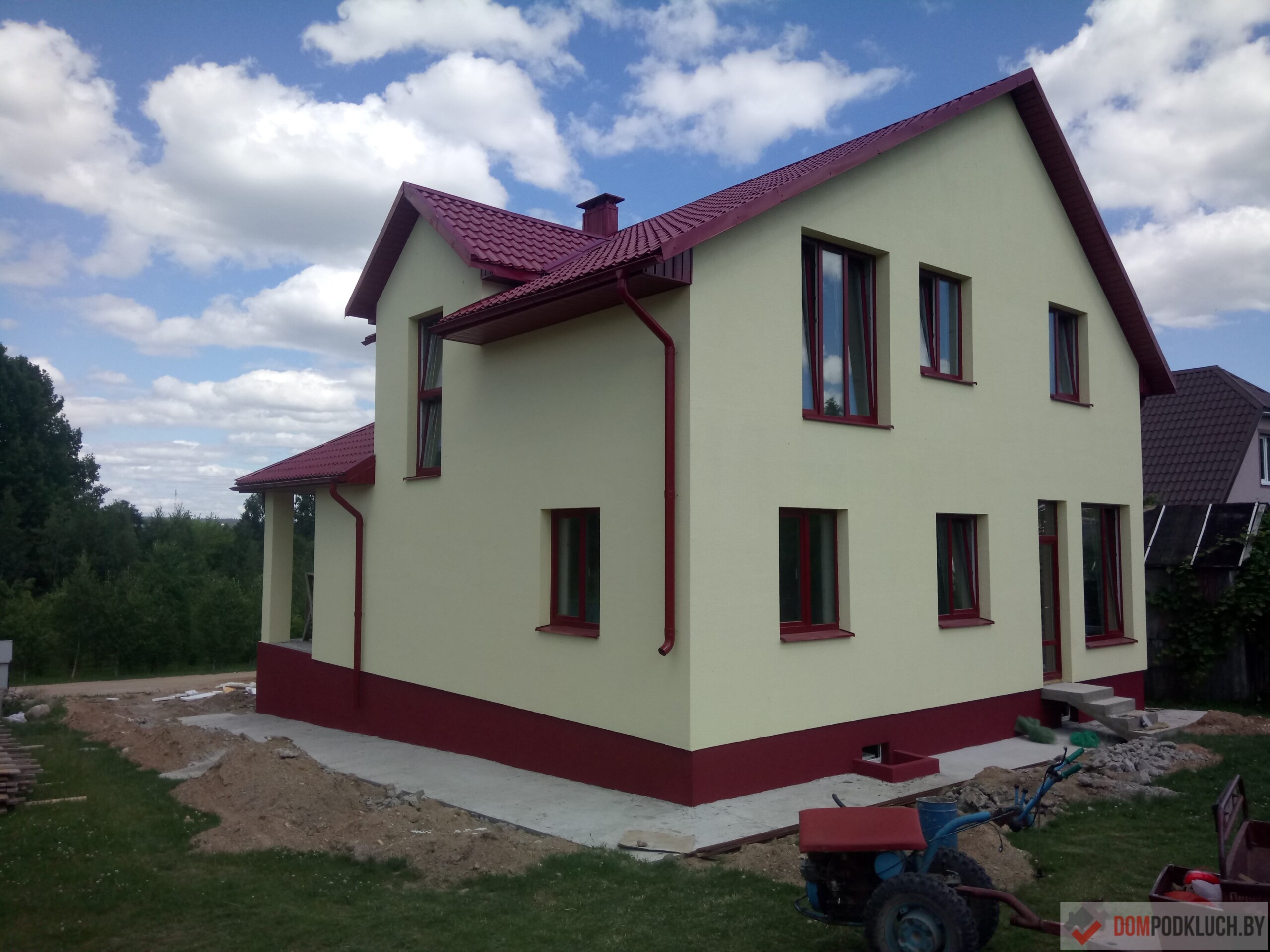 Дом заказчика, построенный под ключ